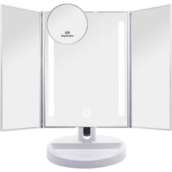 Zrcadlo Stojací zrcadlo bílé Auxmir