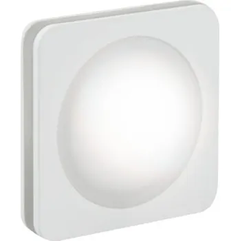 Bodové svítidlo Stropní bodové svítidlo bílé čtvercové 5W LED