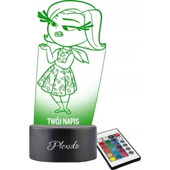 Lampička Plexido vícebarevná Noční lampa