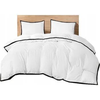 Povlečení POVLEČENÍ S KRAJKOU + 2x POVLEČENÍ NA POLŠTÁŘE, SADA S GIPUROU, PREMIUM 160x200