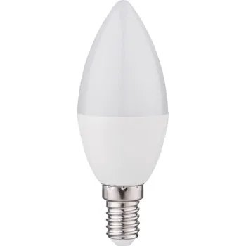 Žárovka LED žárovka SMD E14 6W C35 svíčka teplá bílá