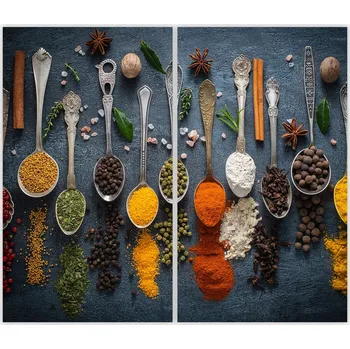 Kuchyňské prkénko Skleněná Ochranná Deska a Krájecí Prkénko | Indukce, Sporák ds-0584