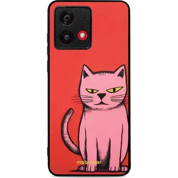 Pouzdro na mobilní telefon Lesklý kryt Mobiwear Glossy - Motorola Moto G84 - G054G Kocourek (Prémiové lesklé pouzdro, obal, kryt Mobiwear Glossy na mobil Motorola Moto G84 - G054G Kocourek, materiál Plast + TPU silikon - krytí po všech stranách, neošoupatelný potisk, tenké proveden