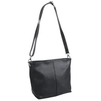 Kabelka NovaKabelka.cz Kožená italská crossbody kabelka Prisca Nera