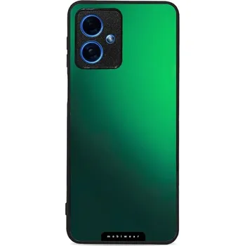 Pouzdro na mobilní telefon Lesklý kryt Mobiwear Glossy - Motorola Moto G54 5G - G061G Zelený odstín (Prémiové lesklé pouzdro, obal, kryt Mobiwear Glossy na mobil Motorola Moto G54 5G - G061G Zelený odstín, materiál Plast + TPU silikon - krytí po všech stranách, neošoupatelný potisk