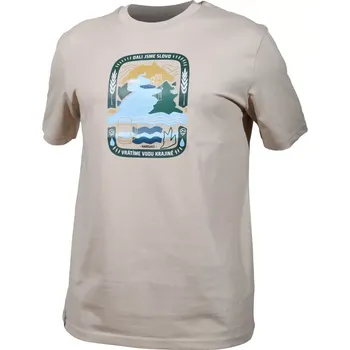 Pánské tričko Unisex triko Radegast béžové, vel. M