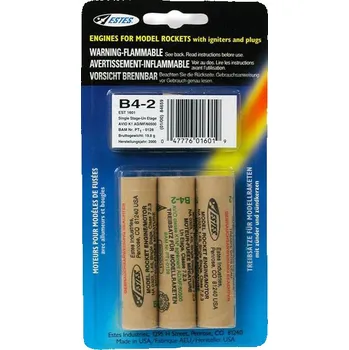 RC model ostatní Estes raketový motor B4-2 (3ks)