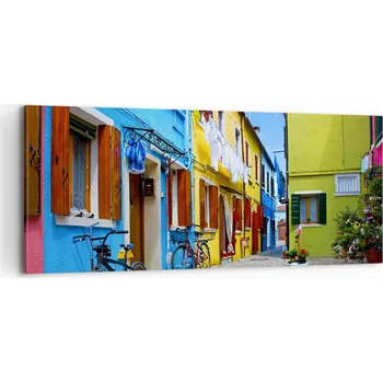 Obraz Foto obraz na plátně canvas 100x40 město obývací pokoj ložnice na zeď velký