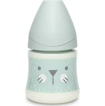 Dětské zboží SUAVINEX | Premium láhev 150 ml S HYGGE vousky - zelená