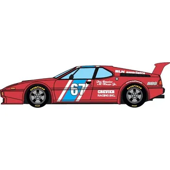 auto na autodráhu SCX Advance BMW M1 Crevier Racing