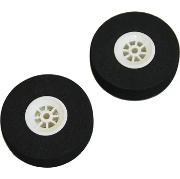 Mechové podvozkové kolo ploché 55mm (2)