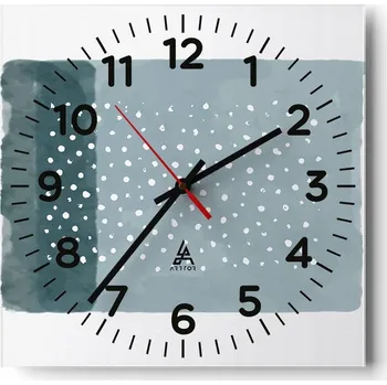 Hodiny Nástěnné hodiny do obýváku 40x40 Abstrakce Tiché hodiny Skleněné hodiny Bez hlučnosti