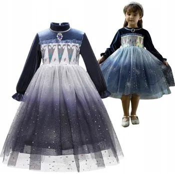 Karnevalový kostým Kostým Elsa Ledové Království Hopki vel. 110-116