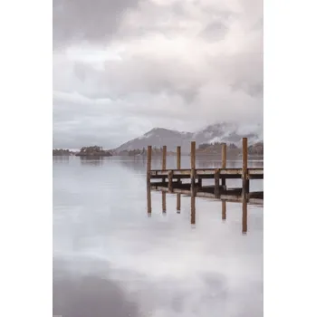 Obraz Plakát Molo v Derwentwater bez rámu 40 x 60 cm