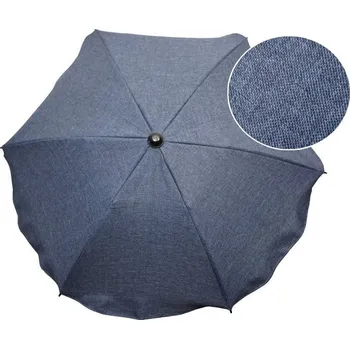 Slunečník na kočárek Bomix 64 cm modrý