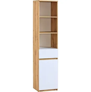 Komoda Dolmar Regál Arca AR3 Barevné provedení: Dub Wotan + arktická bílá