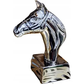 Obraz FIGURKA HLAVA KONĚ 18,5 cm, kov