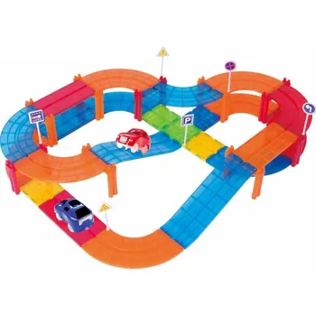 ostatní stavebnice Magnetická stavebnice dráha 72ks - Mag Tiles Track