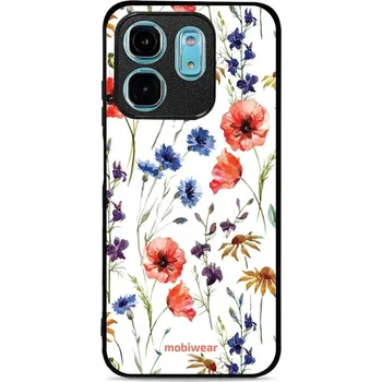 Pouzdro na mobilní telefon Lesklý kryt Mobiwear Glossy - Infinix Smart 9 - G032G - Luční kvítí (Prémiové lesklé pouzdro, obal, kryt Mobiwear Glossy na mobil Infinix Smart 9 - G032G - Luční kvítí, materiál Plast + TPU silikon - krytí po všech stranách, neošoupatelný potisk, tenké)
