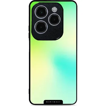 Pouzdro na mobilní telefon Lesklý kryt Mobiwear Glossy - Infinix HOT 40 Pro - G062G Zelenkavý odstín (Prémiové lesklé pouzdro, obal, kryt Mobiwear Glossy na mobil Infinix HOT 40 Pro - G062G Zelenkavý odstín, materiál Plast + TPU silikon - krytí po všech stranách, neošoupatelný)