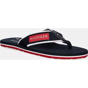 Pánské žabky Žabky Tommy Hilfiger PATCH HILFIGER BEACH SANDAL FM0FM05435 námořnická modř 59X, EUR 40