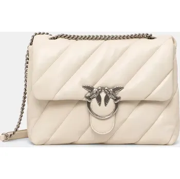 Kožená kabelka Pinko 100037.A0F2 béžová 01X, vel. ONE SIZE