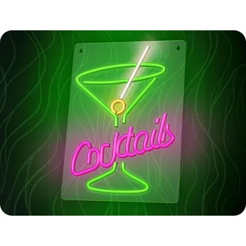 Žárovka Forever Light Neon LED dekorace COCKTAILS stmívatelná, 5V, USB [RTV100453]