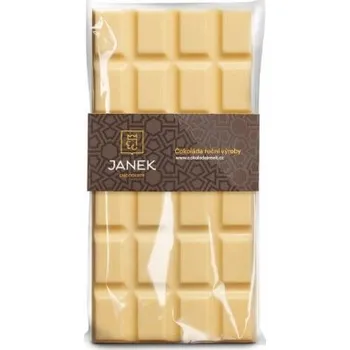 Čokoláda JANEK Bílá čokoláda 85g