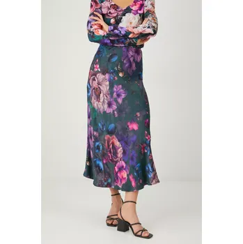 Dámská sukně Sukně Medicine zelená barva, maxi, áčková RS25.SDD303 97A, vel. S