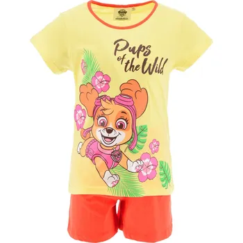 Dívčí pyžamo Dívčí pyžamo PAW PATROL SUNLIGHT žluté Velikost: 116