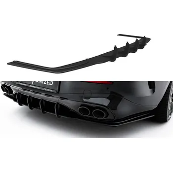 Nárazník Spoiler zadního nárazníku Street pro Mercedes-AMG CLE 53 C236 červený