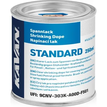 RC vybavení KAVAN napínací lak STANDARD, 250ml,