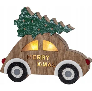 Obraz Dřevěný svícen Star Trading 17 cm