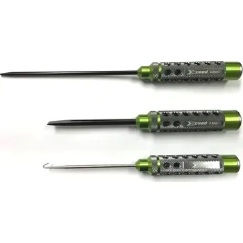 Šroubovák Sada šroubováků: ploché 4,0x150mm;5,8x100mm a háček, 3 ks. (HSS typ)