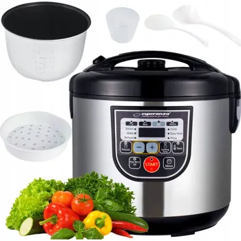 Hrnec Multifunkční hrnec QLT Elektrický hrnec 1000W 5,7L Pomalý hrnec "Vše v jednom"