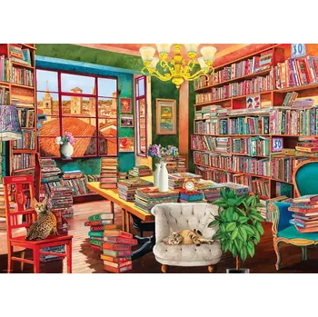 Puzzle Puzzle Stará knihovna 1000 dílků EUROGRAPHICS