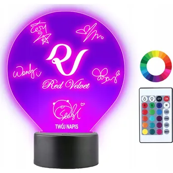 Lampička Noční lampa Plexido vícebarevná