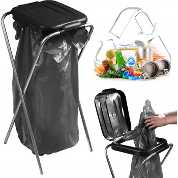 Odpadkový koš KADAX STOJAN NA VRECKY NA TŘÍDĚNÍ ODPADU 120L