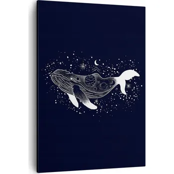 Obraz Obraz na plátně do obýváku ložnice 50x70 abstrakce obrazy na zeď