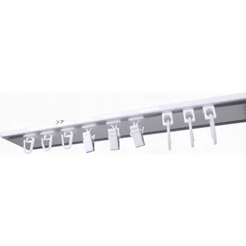 Obraz Garnýž dvojitá hliníková stropní lišta 310 cm