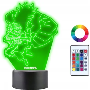 Lampička Noční lampa Plexido vícebarevná