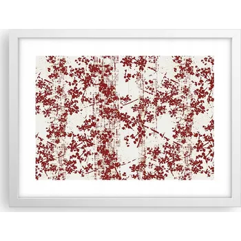 Obraz Obraz plakát v bílém rámu do obýváku 40x30, starožitný vzhled, foto na zeď