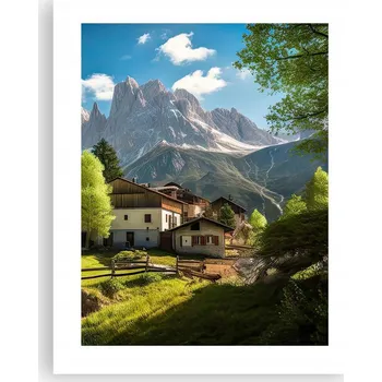 Obraz Obraz plakát na zeď bez rámu 40x50 – fotky hor, plakáty do obýváku a ložnice