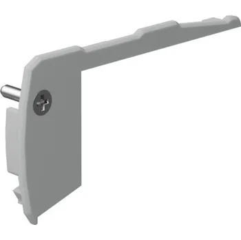 Příslušenství pro LED osvětlení Záslepka KLUŚ STEP-P pro LED hliníkové profily šedá