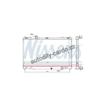 Chladič motoru Chladič motoru NISSENS 646817
