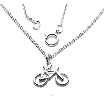 Přívěsek Stříbrný přívěsek kolo na řetízku - DN18/brill (Sada přívěsek kolo na řetízku)