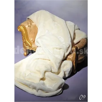 deka Luxusní akrylová deka - vzor 09 (34) - hladký vzor