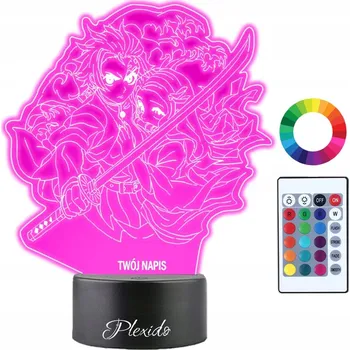 Lampička Plexido vícebarevná Noční lampa