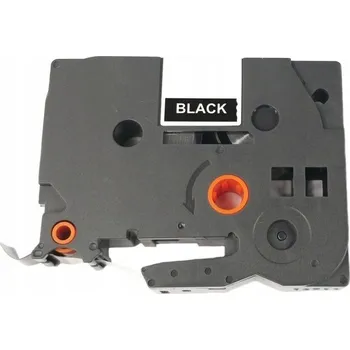 Pásek do tiskárny Páska - BROTHER TZE-334 - 12 mm černá - zlatý tisk - kompatibilní