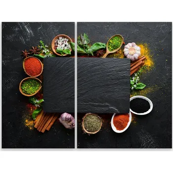 Kuchyňské prkénko Skleněná Ochranná Deska a Krájecí Prkénko | Indukce, Sporák ds-0581